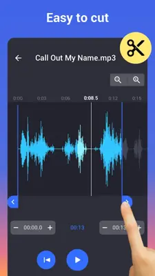 MP3 Cutter and Ringtone Maker android App screenshot 0