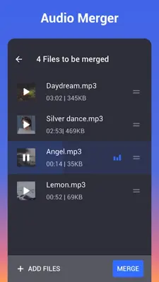 MP3 Cutter and Ringtone Maker android App screenshot 2